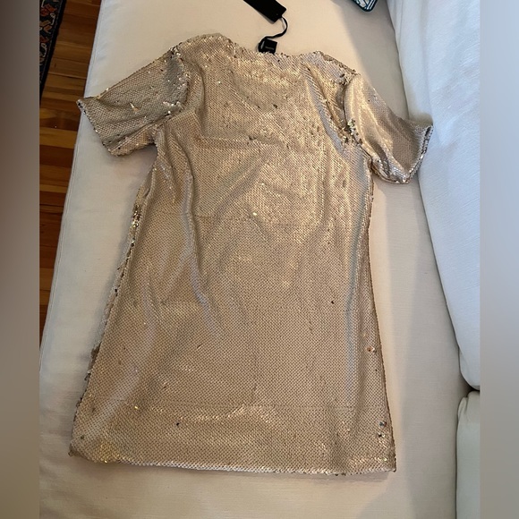 TABARONI CASHMERE Sequined Top, Fully Lined, Made in Italy. - Picture 7 of 9